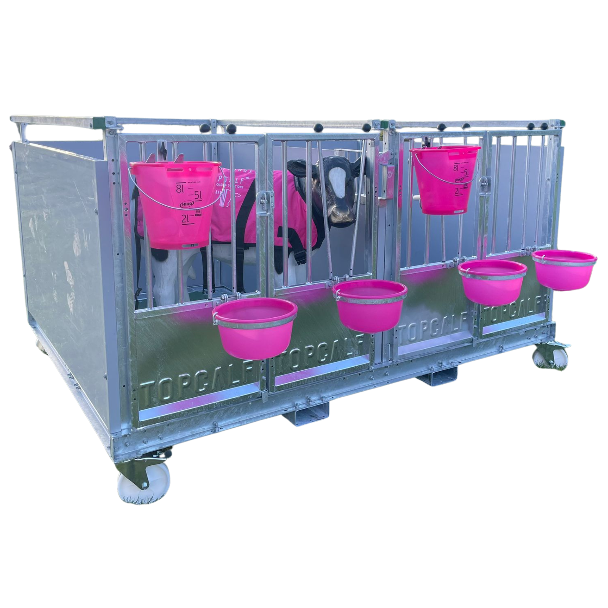 Kalvejakke Pink -  L